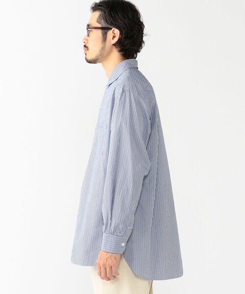 Kaptain Sunshine(キャプテン サンシャイン)の「KAPTAIN SUNSHINE / regular Collar Shirt(シャツ/ブラウス・メンズ・ブルー・38/40/36)」の6枚目の写真