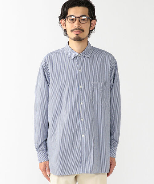 Kaptain Sunshine(キャプテン サンシャイン)の「KAPTAIN SUNSHINE / regular Collar Shirt(シャツ/ブラウス・メンズ・ブルー・38/40/36)」の11枚目の写真