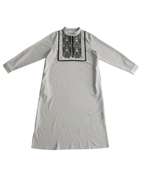 antiqua(アンティカ)の「刺繍ワンピース(ワンピース・レディース・ブラック/ベージュ・FREE)」の19枚目の写真