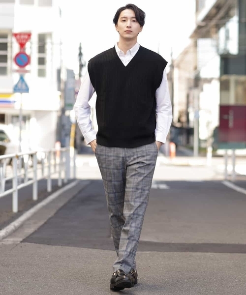 a.v.v（アーヴェヴェ）の「【S-XXL/吸水速乾】イージーケアオックスボタンダウンシャツ（シャツ/ブラウス・メンズ・ミント/ベージュ/ホワイト/ライトブルー・52/46/50/48/44）」の7枚目の写真