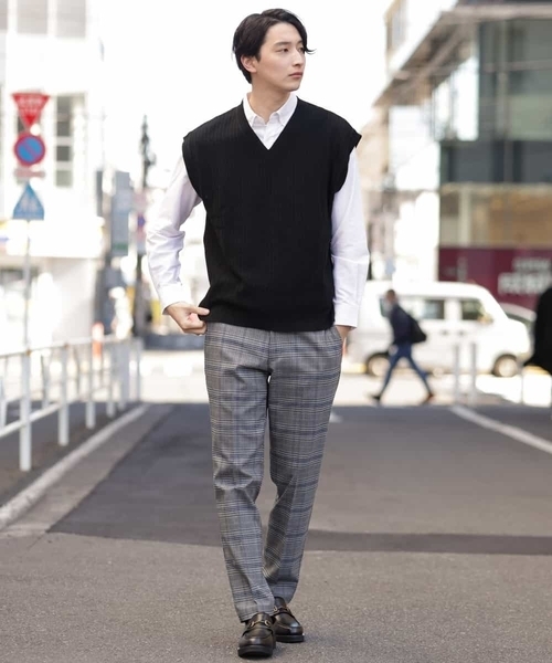 a.v.v（アーヴェヴェ）の「【S-XXL/吸水速乾】イージーケアオックスボタンダウンシャツ（シャツ/ブラウス・メンズ・ミント/ベージュ/ホワイト/ライトブルー・52/46/50/48/44）」の8枚目の写真