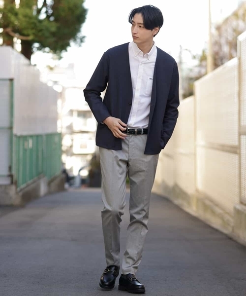 a.v.v（アーヴェヴェ）の「【S-XXL/吸水速乾】イージーケアオックスボタンダウンシャツ（シャツ/ブラウス・メンズ・ミント/ベージュ/ホワイト/ライトブルー・52/46/50/48/44）」の10枚目の写真