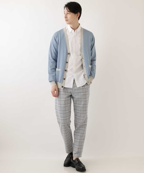 a.v.v（アーヴェヴェ）の「【S-XXL/吸水速乾】イージーケアオックスボタンダウンシャツ（シャツ/ブラウス・メンズ・ミント/ベージュ/ホワイト/ライトブルー・52/46/50/48/44）」の14枚目の写真