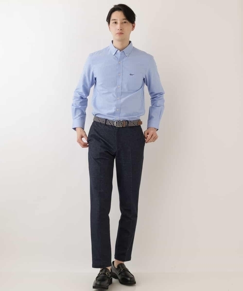 a.v.v（アーヴェヴェ）の「【S-XXL/吸水速乾】イージーケアオックスボタンダウンシャツ（シャツ/ブラウス・メンズ・ミント/ベージュ/ホワイト/ライトブルー・52/46/50/48/44）」の17枚目の写真