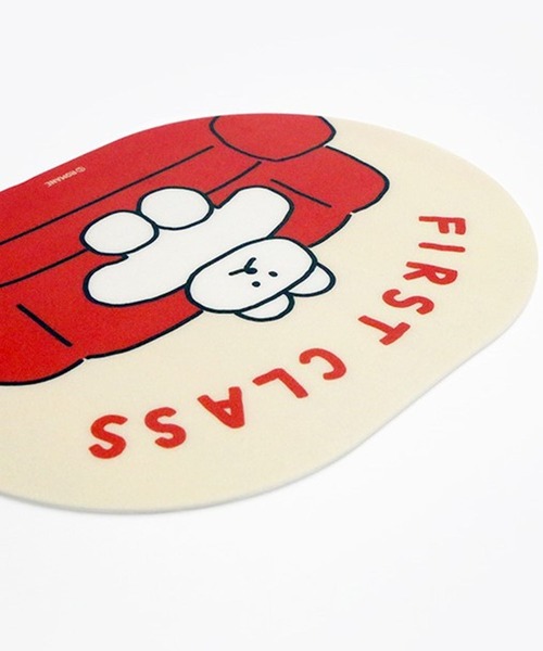 Brunch Brother(ブランチブラザー)の「Romane corp./BRUNCH BROTHER DONAT DONAT Desk pad 2271817(PCグッズ・レディース・グレー/レッド・XX-SMALL)」の3枚目の写真