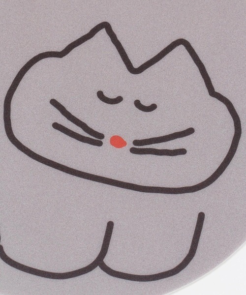 Brunch Brother(ブランチブラザー)の「Romane corp./BRUNCH BROTHER DONAT DONAT Desk pad 2271817(PCグッズ・レディース・グレー/レッド・XX-SMALL)」の5枚目の写真
