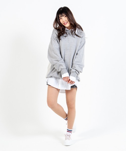 【セール】ライン切替スウェット【ユニセックス】（スウェット）｜mimonal（ミモナル）