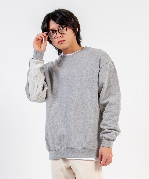 【セール】ライン切替スウェット【ユニセックス】（スウェット）｜mimonal（ミモナル）