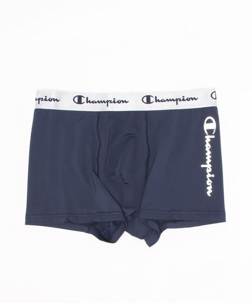 Champion(チャンピオン)の「【CHAMPION/チャンピオン】DOUBLE DRYR サイドスクリプトロゴボクサーブリーフ(ボクサーパンツ)(ボクサーパンツ・メンズ・グリーン/ブラック/ネイビー・X-LARGE/LARGE/MEDIUM)」の3枚目の写真