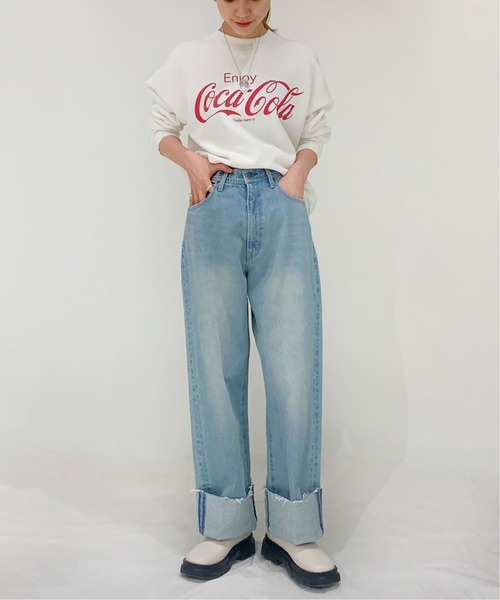 Oriens journal standard シマロン ワイドデニムパンツ ワイドベーシックデニム（デニムパンツ・ジーンズ）｜Oriens