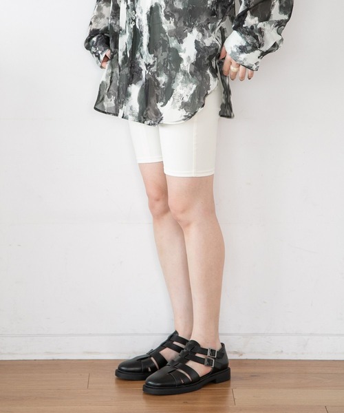 JEANASIS（ジーナシス）の「サスティナブルマルチキノウサイクルパンツ/272908（その他パンツ・レディース・ホワイト系その他/ブラック/ブルー/グレー系その他/ピンク/ピンク系その他/グリーン/ブラック系その他/ホワイト/グレー系その他2・MEDIUM/SMALL）」の2枚目の写真