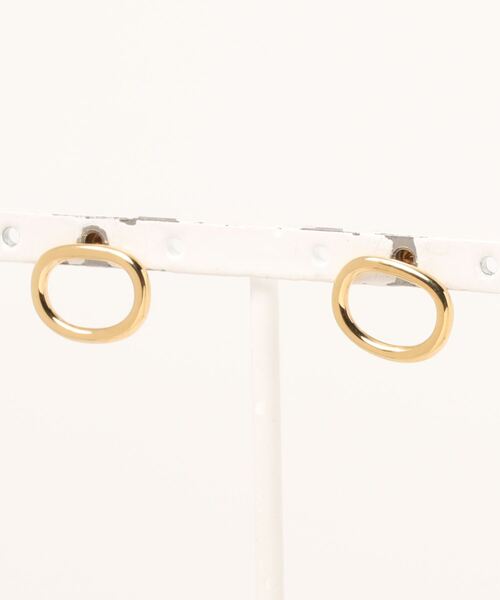 Vaya Con Dios(ヴァヤコンディオス)の「E152 stainless - Ring pierce(pair(ピアス(両耳用)・メンズ・ゴールド/シルバー・FREE)」の9枚目の写真