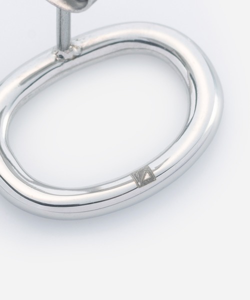 Vaya Con Dios(ヴァヤコンディオス)の「E152 stainless - Ring pierce(pair(ピアス(両耳用)・メンズ・ゴールド/シルバー・FREE)」の5枚目の写真