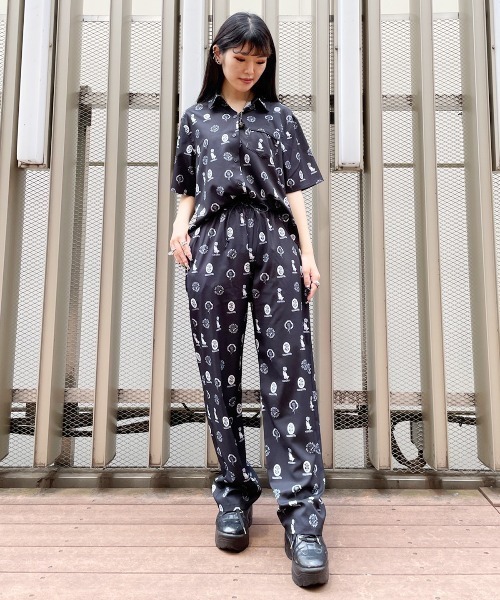 Candy Stripper(キャンディストリッパー)の「GOOD FOR YOU パンツ(その他パンツ・レディース・ブラック/オフホワイト・2)」の20枚目の写真