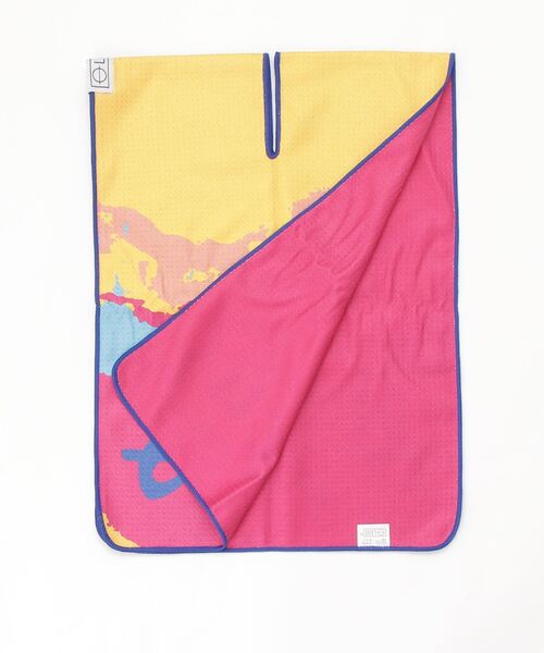 LEUS（レウス）の「【LEUS/レウス】GOLF TOWEL PAMPLE-LEUS  ゴルフ専用タオル（タオル・メンズ・ピンク・FREE）」の3枚目の写真