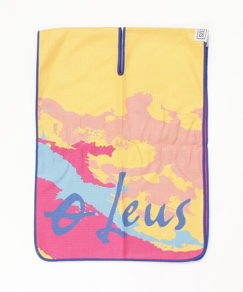 LEUS（レウス）の「【LEUS/レウス】GOLF TOWEL PAMPLE-LEUS  ゴルフ専用タオル（タオル・メンズ・ピンク・FREE）」の4枚目の写真
