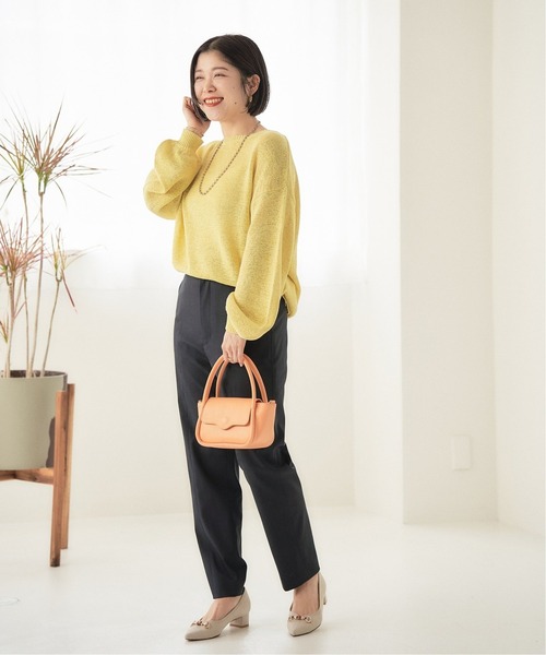 LE TALON（ルタロン）の「3.5cmバンブービットパンプス（パンプス・レディース・オートミール/ネイビー/カーキ/ブルー系その他・22.5cm/23cm/23.5cm/24cm/24.5cm/25.5cm/25cm/21/22cm/21.5）」の18枚目の写真