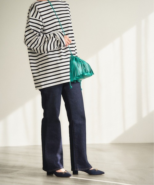 LE TALON（ルタロン）の「3.5cmバンブービットパンプス（パンプス・レディース・オートミール/ネイビー/カーキ/ブルー系その他・22.5cm/23cm/23.5cm/24cm/24.5cm/25.5cm/25cm/21/22cm/21.5）」の20枚目の写真