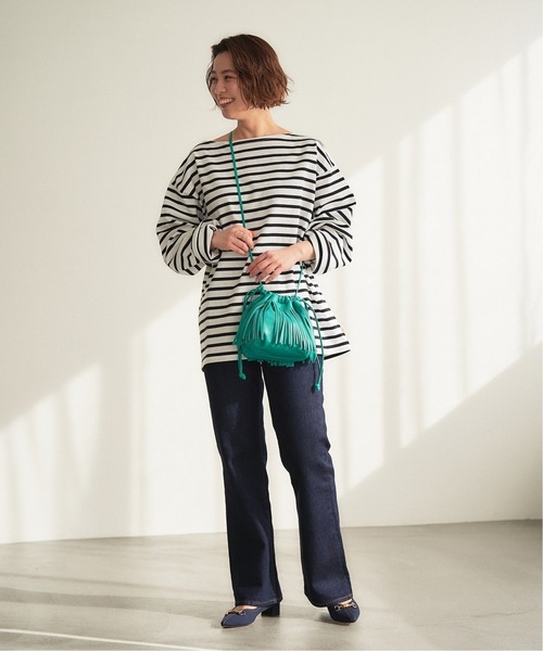 LE TALON（ルタロン）の「3.5cmバンブービットパンプス（パンプス・レディース・オートミール/ネイビー/カーキ/ブルー系その他・22.5cm/23cm/23.5cm/24cm/24.5cm/25.5cm/25cm/21/22cm/21.5）」の21枚目の写真