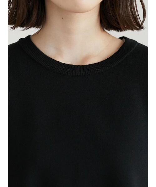 Green Parks(グリーンパークス)の「ニットドッキングペプラムチュニック(Tシャツ/カットソー・レディース・サックスブルー/ダークネイビー/ブルー・FREE)」の12枚目の写真