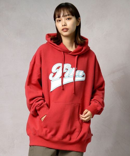 FILA（フィラ）の「【 FILA / フィラ 】プル オーバー フード スウェット FS3064 DWB（パーカー・メンズ・ホワイト/レッド・LARGE/X-LARGE/MEDIUM）」の2枚目の写真