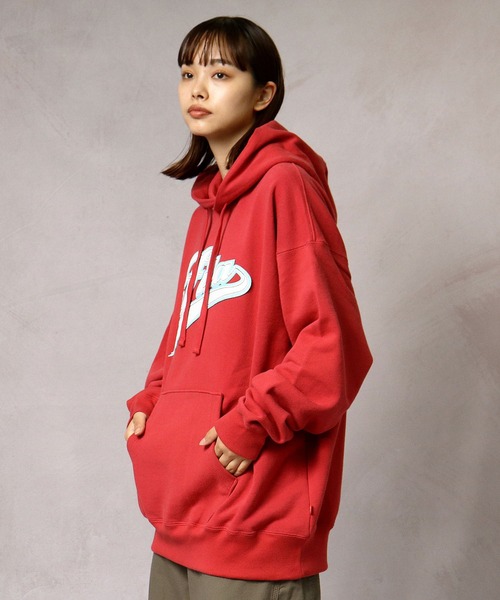 FILA（フィラ）の「【 FILA / フィラ 】プル オーバー フード スウェット FS3064 DWB（パーカー・メンズ・ホワイト/レッド・LARGE/X-LARGE/MEDIUM）」の15枚目の写真
