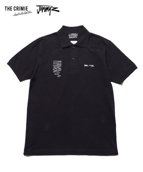 新品【CRIMIE】クライミー　ゴルフ　半袖ポロＴシャツ　Ｌ　ブラック×ホワイト CRIMIE - 新品【CRIMIE】クライミー ゴルフ 半袖ポロTシャツ L