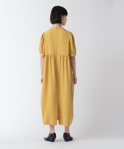 La SRIC（ラスリック）の「La SRIC / アシンメトリーカラーOP（ワンピース・レディース・ブラック/イエロー・38）」の9枚目の写真