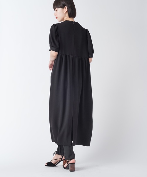 La SRIC（ラスリック）の「La SRIC / アシンメトリーカラーOP（ワンピース・レディース・ブラック/イエロー・38）」の15枚目の写真