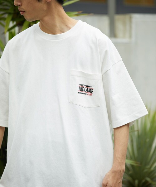 COLEMAN（コールマン）の「Coleman/コールマン ランタン柄プリントTEE/Coleman×リド・ブレイク（Tシャツ/カットソー・メンズ・ホワイト/スミクロ/グレイッシュベージュ/グリーン/ブルー・MEDIUM/LARGE）」の18枚目の写真