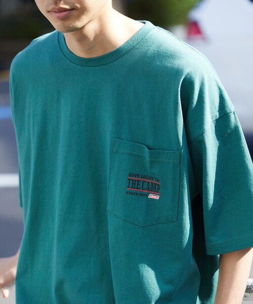 COLEMAN（コールマン）の「Coleman/コールマン ランタン柄プリントTEE/Coleman×リド・ブレイク（Tシャツ/カットソー・メンズ・ホワイト/スミクロ/グレイッシュベージュ/グリーン/ブルー・MEDIUM/LARGE）」の20枚目の写真