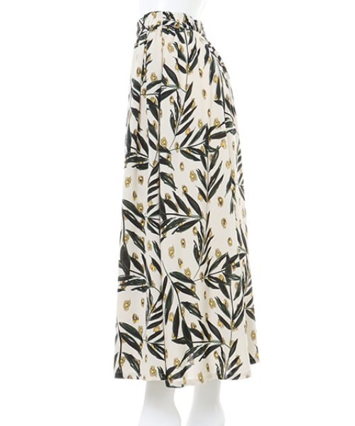 MLI'A(エムリア)の「ボタニカルスカート(スカート・レディース・アイボリー/キャメル・FREE)」の15枚目の写真