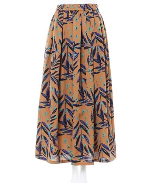 MLI'A(エムリア)の「ボタニカルスカート(スカート・レディース・アイボリー/キャメル・FREE)」の19枚目の写真