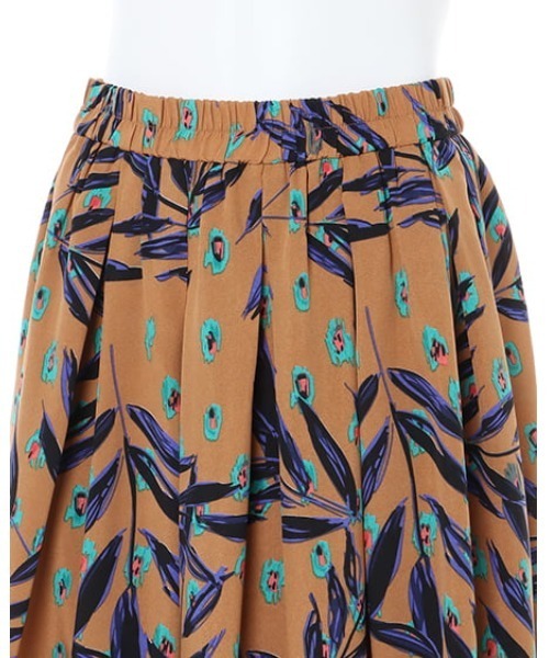 MLI'A(エムリア)の「ボタニカルスカート(スカート・レディース・アイボリー/キャメル・FREE)」の22枚目の写真