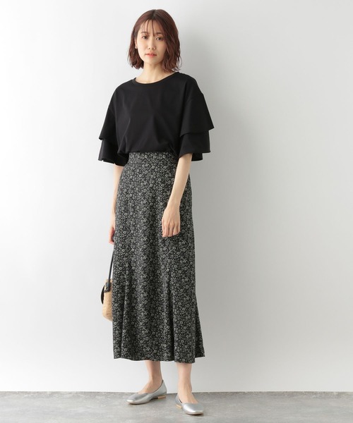 GLOBAL WORK(グローバルワーク)の「快適袖フレアプルオーバー/268948(Tシャツ/カットソー・レディース・グリーン系その他7/ブラック/ホワイト/グリーン/オレンジ系その他3・LARGE/MEDIUM)」の14枚目の写真