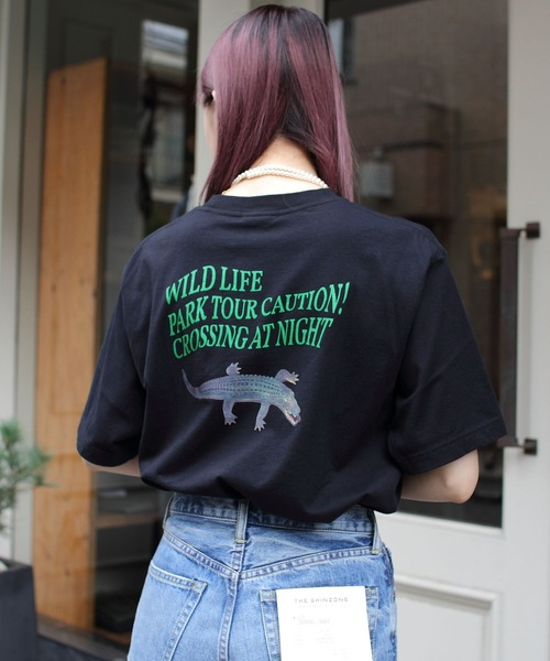 【美品】THE SHINZONE WILD PARK TOUR TEE THE SHINZONE(ザ シンゾーン)の「THE SHINZONE/シンゾーン