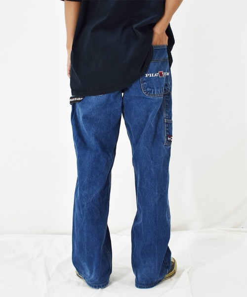 VINTAGE(ヴィンテージ)の「【ヴィンテージ古着】PHAT FARM/ファットファーム ロゴ デニムパンツ(デニムパンツ・メンズ・ブルー・36)」の3枚目の写真