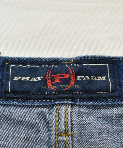 VINTAGE(ヴィンテージ)の「【ヴィンテージ古着】PHAT FARM/ファットファーム ロゴ デニムパンツ(デニムパンツ・メンズ・ブルー・36)」の7枚目の写真