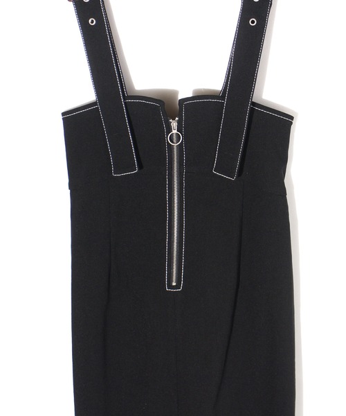 NOMAE(ノーマエ)の「サス付きナロースカート(スカート・レディース・ベージュ/ライトグレー/ブラック・FREE)」の6枚目の写真