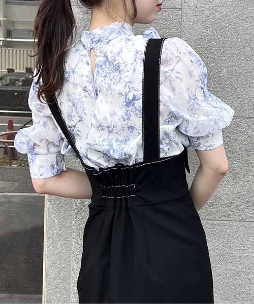 NOMAE(ノーマエ)の「サス付きナロースカート(スカート・レディース・ベージュ/ライトグレー/ブラック・FREE)」の17枚目の写真