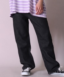 BAYBLO | (BL)【ユニセックス】デニム ワイド パンツ(デニムパンツ)