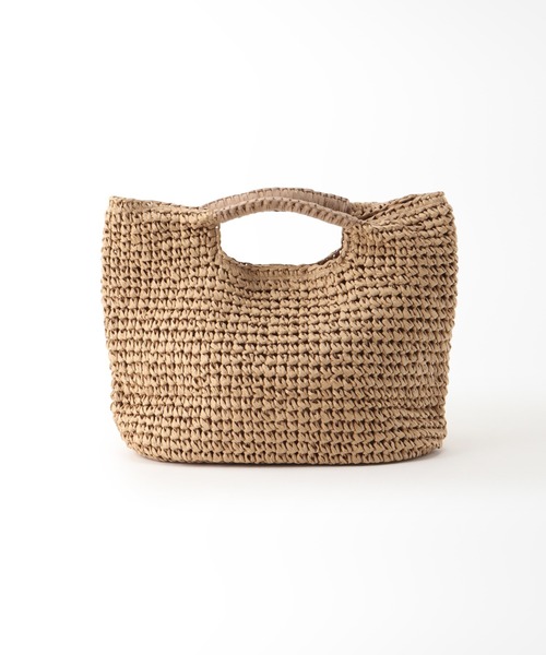 AP STUDIO（エーピーストゥディオ）の「【FALLON & ROYCE / ファロンアンドロイス】Paper Straw mini tote bag（トートバッグ・レディース・ベージュ/ブラック・FREE）」の12枚目の写真