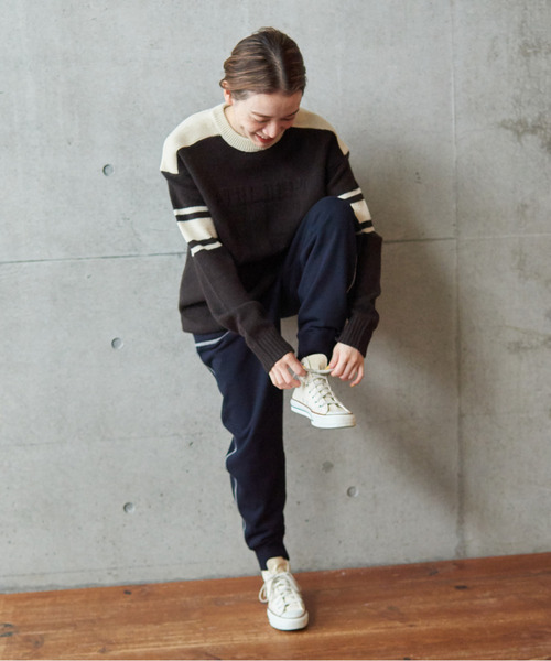 PAR ICI（パーリッシィ）の「アズマ裏毛 スウェットパンツ（スウェットパンツ・レディース・ネイビー/グレー/アイボリー・S/M）」の15枚目の写真