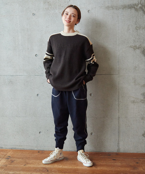 PAR ICI（パーリッシィ）の「アズマ裏毛 スウェットパンツ（スウェットパンツ・レディース・ネイビー/グレー/アイボリー・S/M）」の14枚目の写真