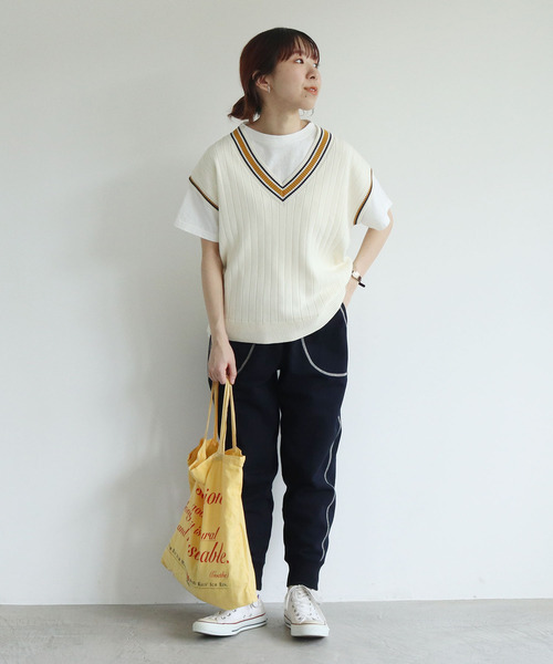 PAR ICI（パーリッシィ）の「アズマ裏毛 スウェットパンツ（スウェットパンツ・レディース・ネイビー/グレー/アイボリー・S/M）」の19枚目の写真