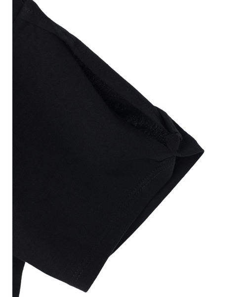 AMERICAN HOLIC(アメリカンホリック)の「オープンショルダーカットプルオーバー(Tシャツ/カットソー・レディース・ブラック/オフホワイト・M/L)」の18枚目の写真