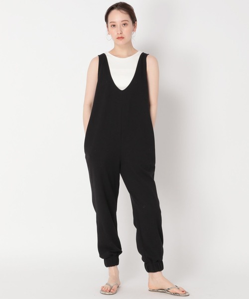 BABYLONE（バビロン）の「BABYLONE / ブークレーロンパース（つなぎ/オールインワン・レディース・ブラック/オレンジ系その他2・FREE）」の3枚目の写真