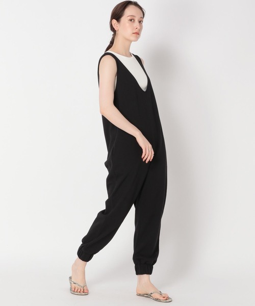 BABYLONE（バビロン）の「BABYLONE / ブークレーロンパース（つなぎ/オールインワン・レディース・ブラック/オレンジ系その他2・FREE）」の4枚目の写真