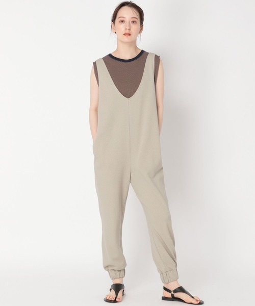 BABYLONE（バビロン）の「BABYLONE / ブークレーロンパース（つなぎ/オールインワン・レディース・ブラック/オレンジ系その他2・FREE）」の7枚目の写真