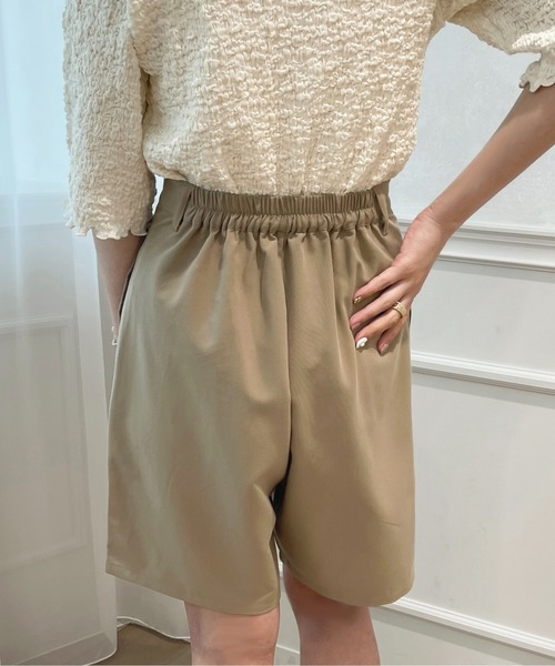 apres jour(アプレジュール)の「【セットアップ可能】ショートパンツ【ZOZOTOWN限定アイテム】(その他パンツ・レディース・イエロー/モカ/ライトベージュ・X-LARGE/フリー)」の8枚目の写真